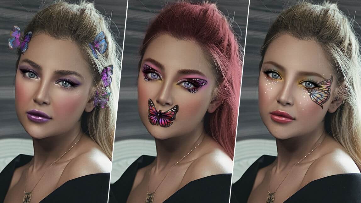 Best butterfly Halloween makeup filters in 2024 to try for free