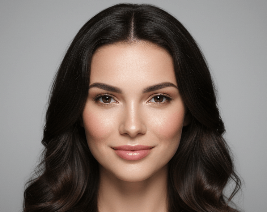 Heart Face Shape Example