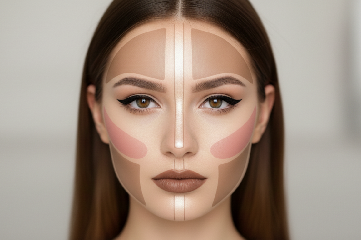 Best Makeup for an Oval Face Shape