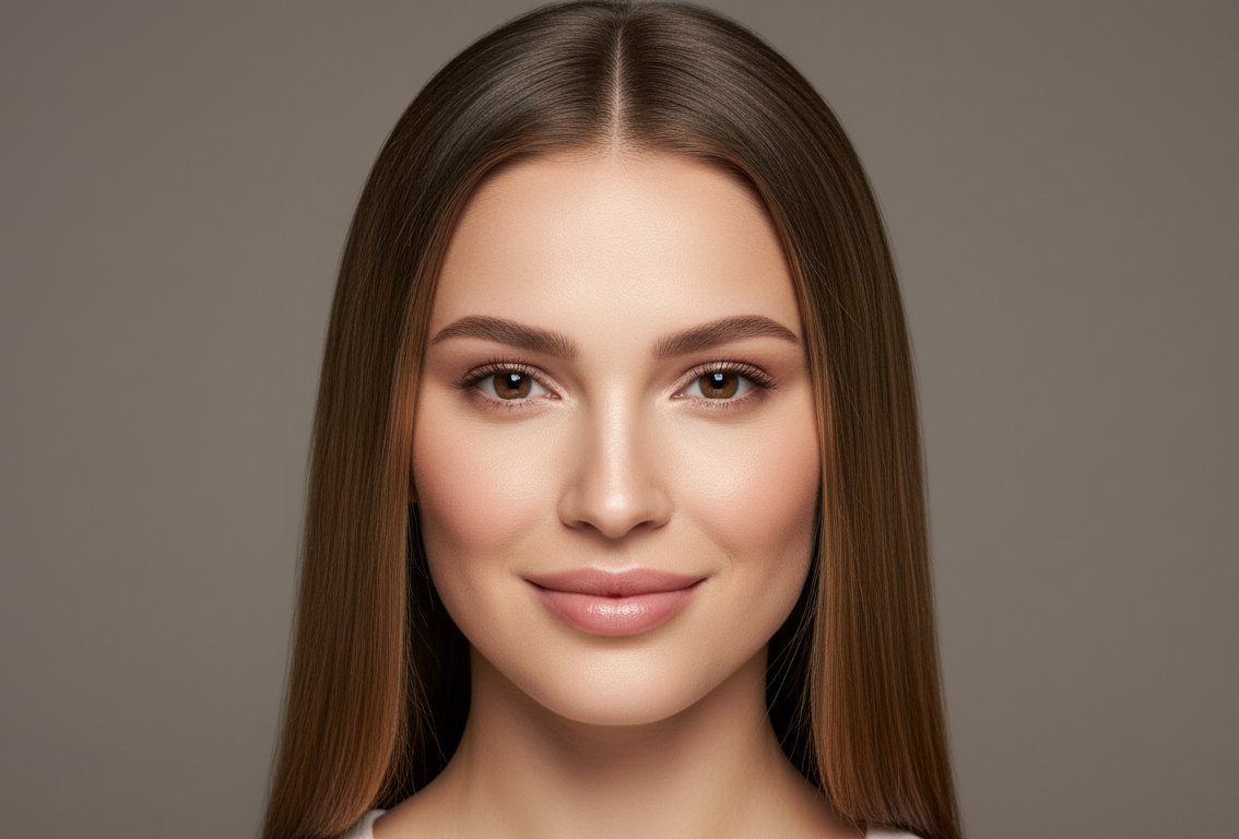 oval face shape example