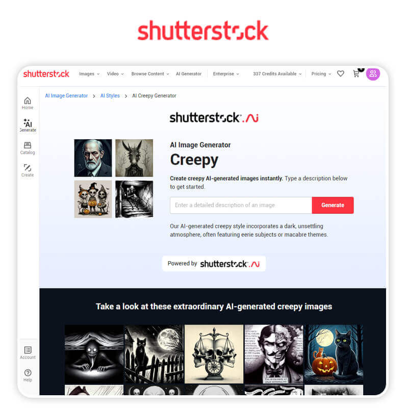 Shutterstock: AI Image Generator