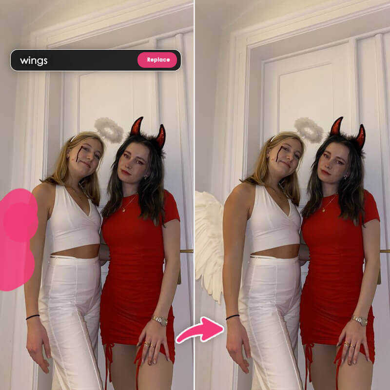 AI Replace for Halloween costume 2024  AI Replace for Halloween costume 2024