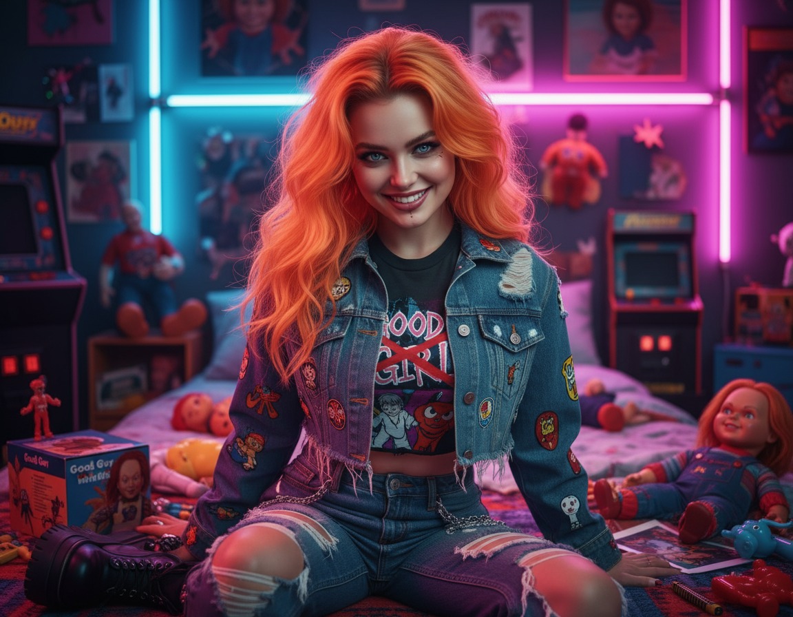 prompt gemini Halloween IA : Chucky