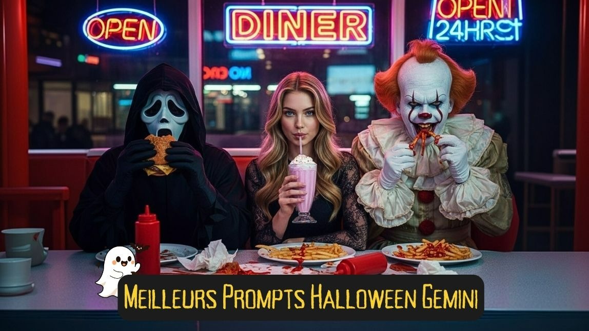 Prompts d'Halloween IA de Gemini : générez vos images et vidéos