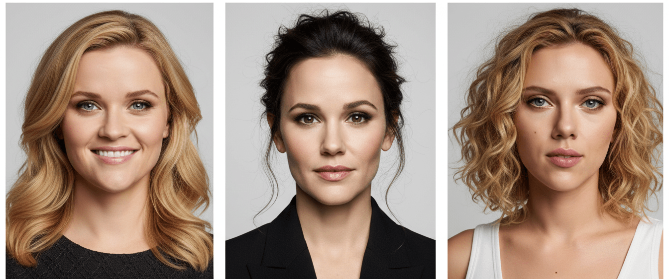 Stars mit herzförmigem Gesicht Stars mit herzförmigem Gesicht