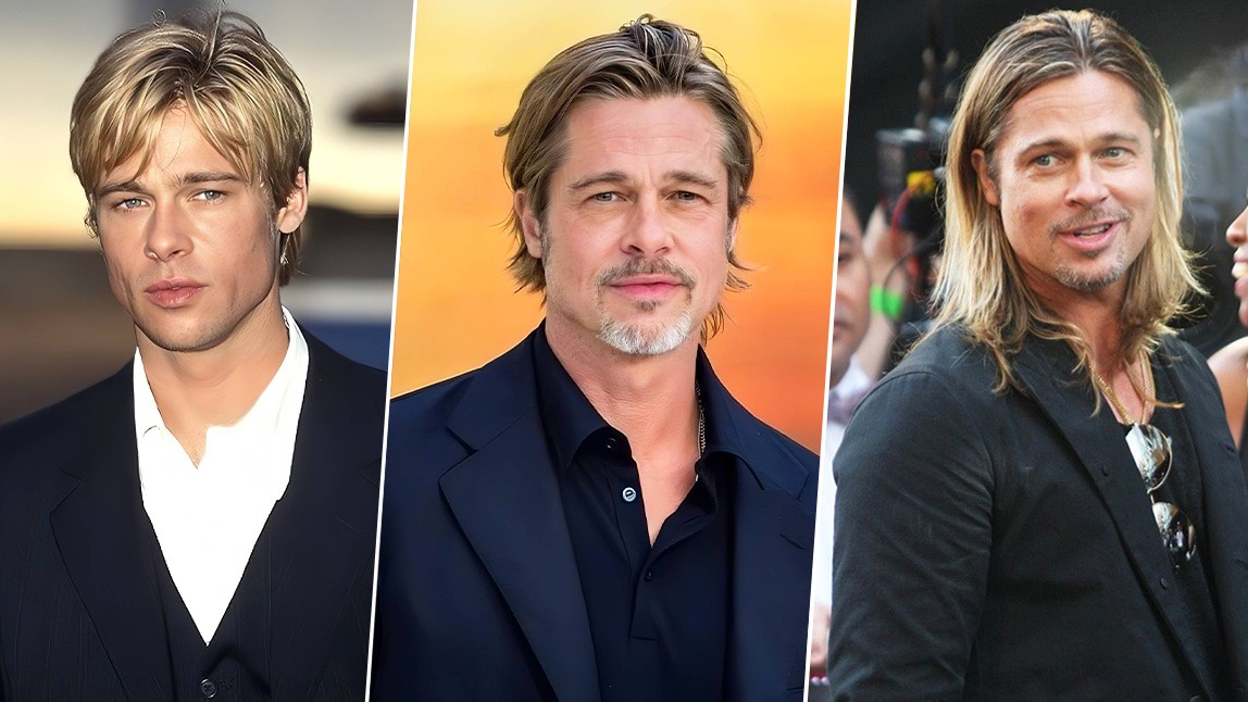 Top 5 Brad Pitt's Hairstyles