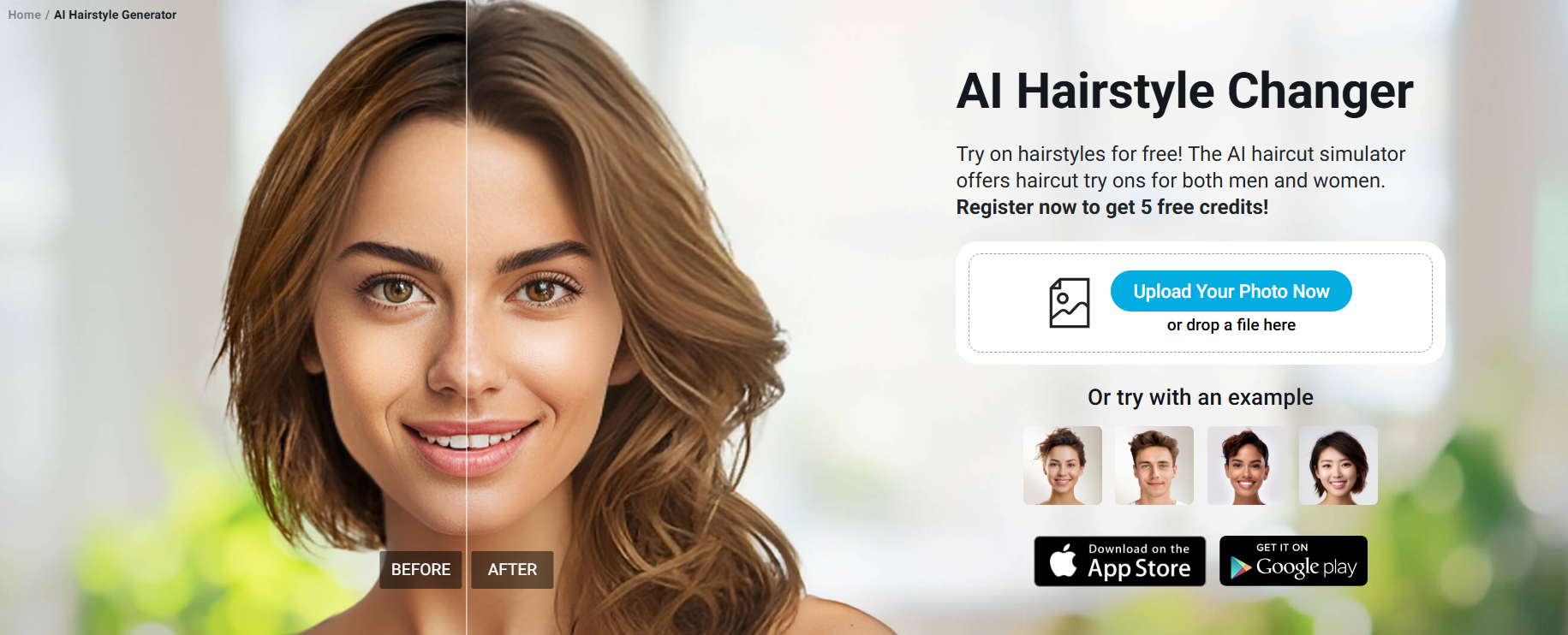 AI Hairstyle Generator