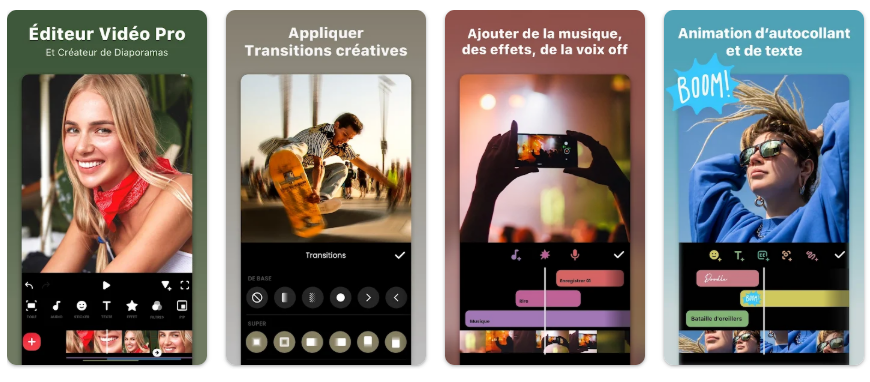 inshot : application montage vidéo