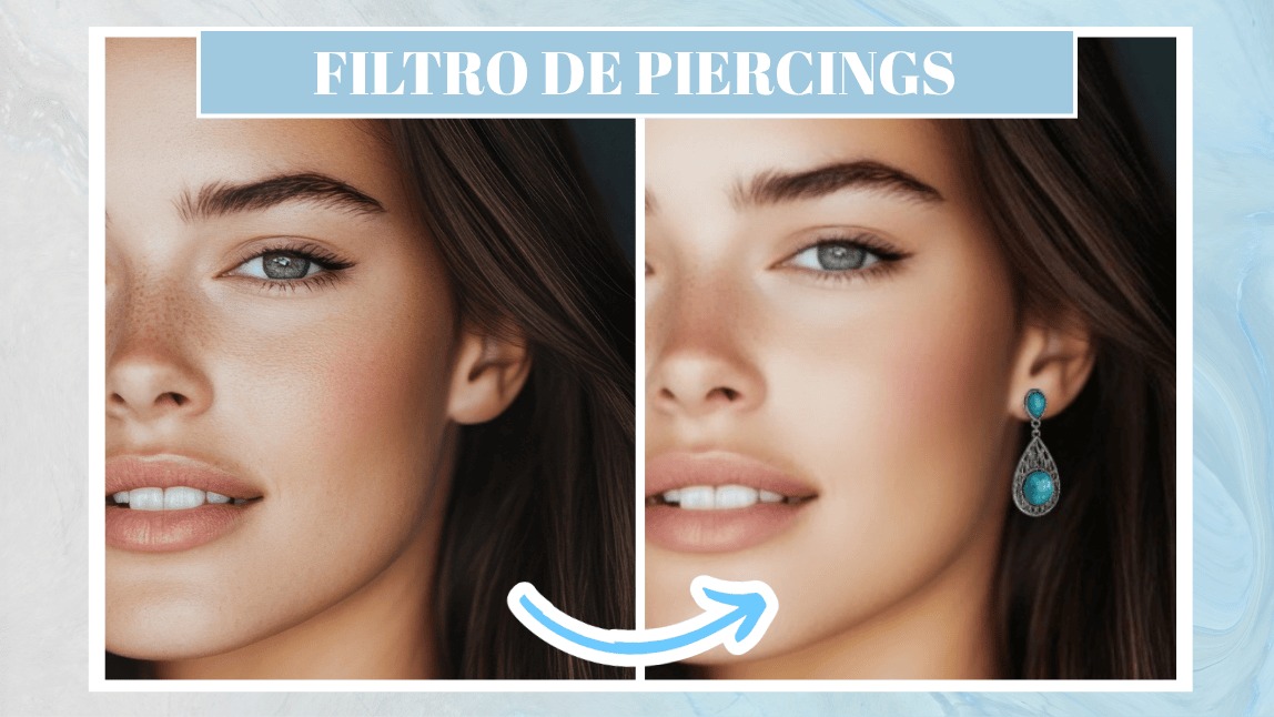 Filtro de piercing con realidad aumentada
