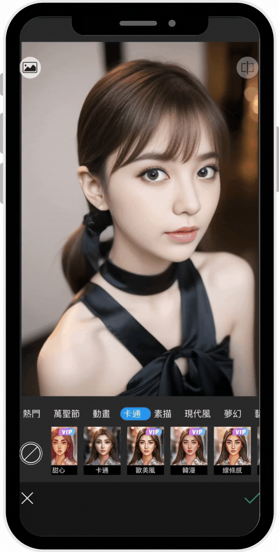 日系動漫漫畫風格照片人像似顏繪