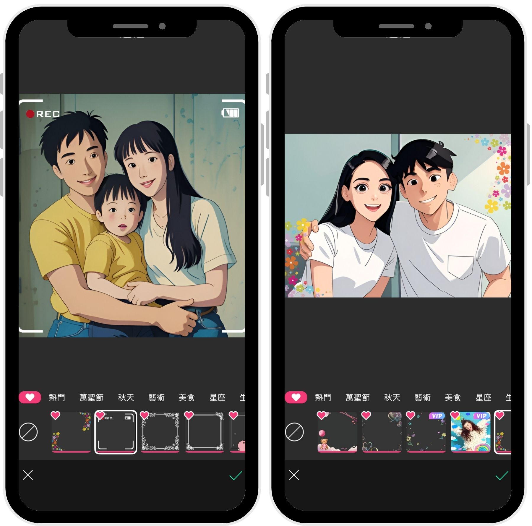 日系動漫漫畫風格照片人像似顏繪