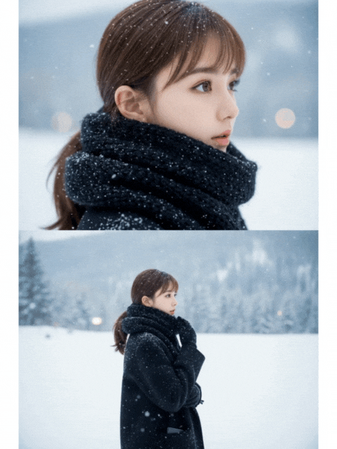 AI雪景短影片 AI雪景影片-AI下雪影片生成教學