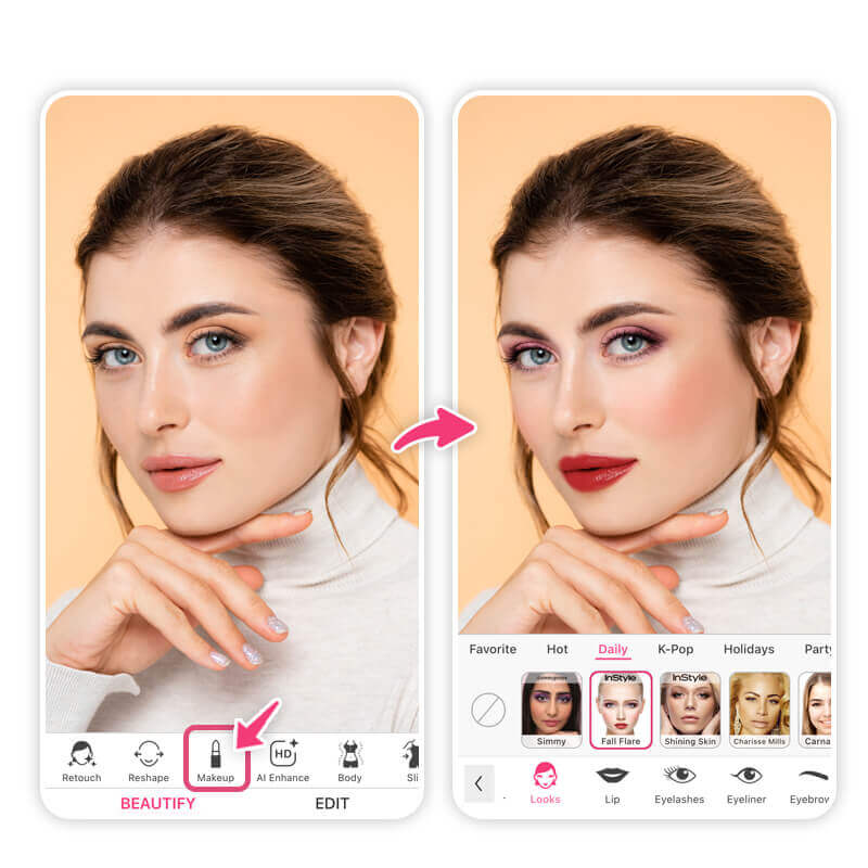 fall makeup filters fall makeup filters