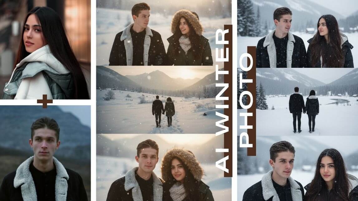 AI Winter Snow Photo: How to Do the AI Snow Effect on TikTok