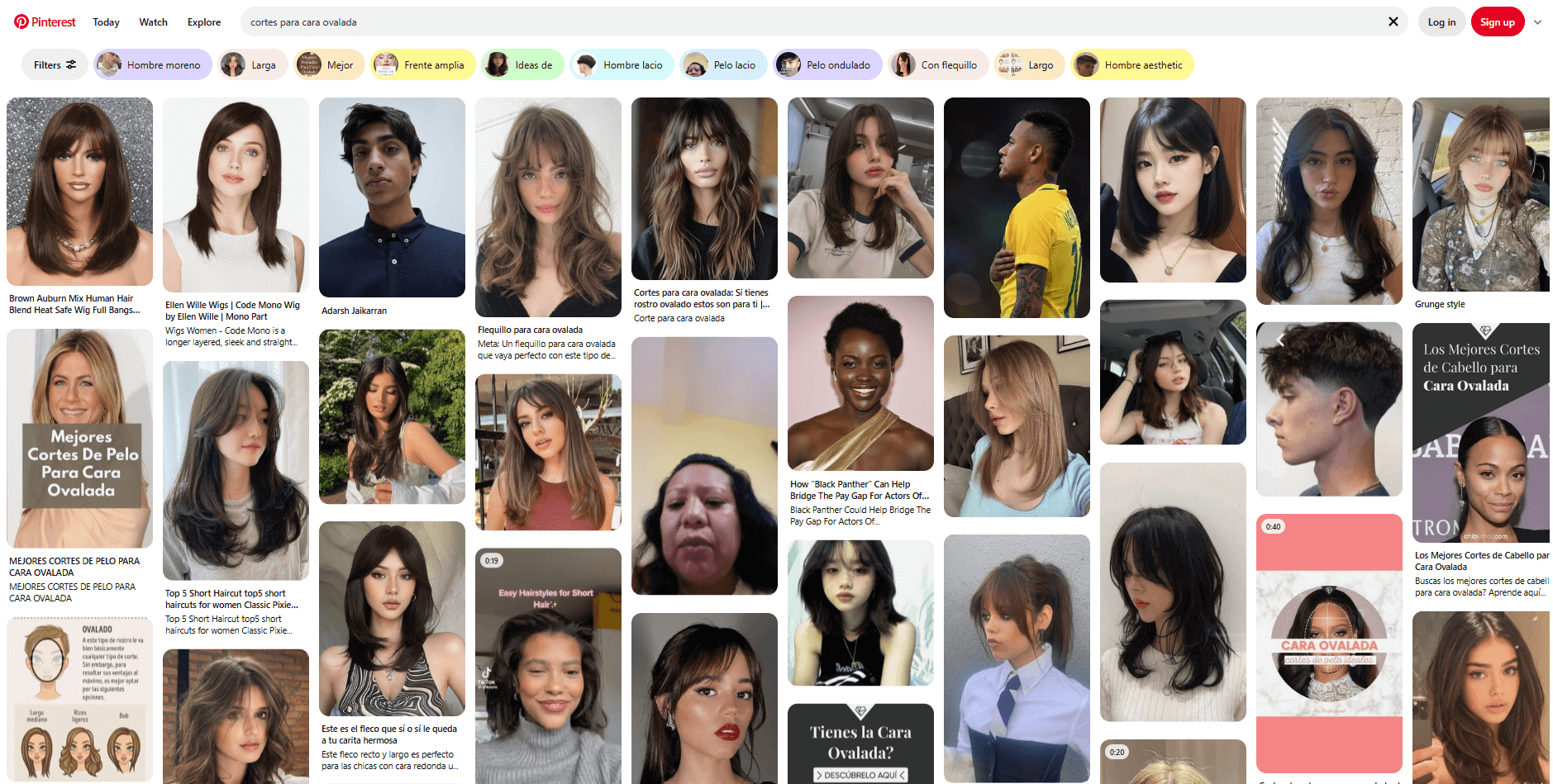 ideas de cortes para cara ovalada ideas de cortes para cara ovalada