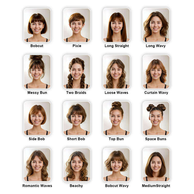 Corte para cara ovalada Corte para cara ovalada