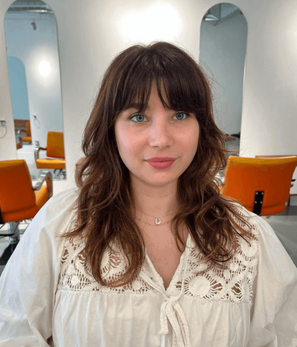 Peinado para cara redonda Peinado para cara redonda