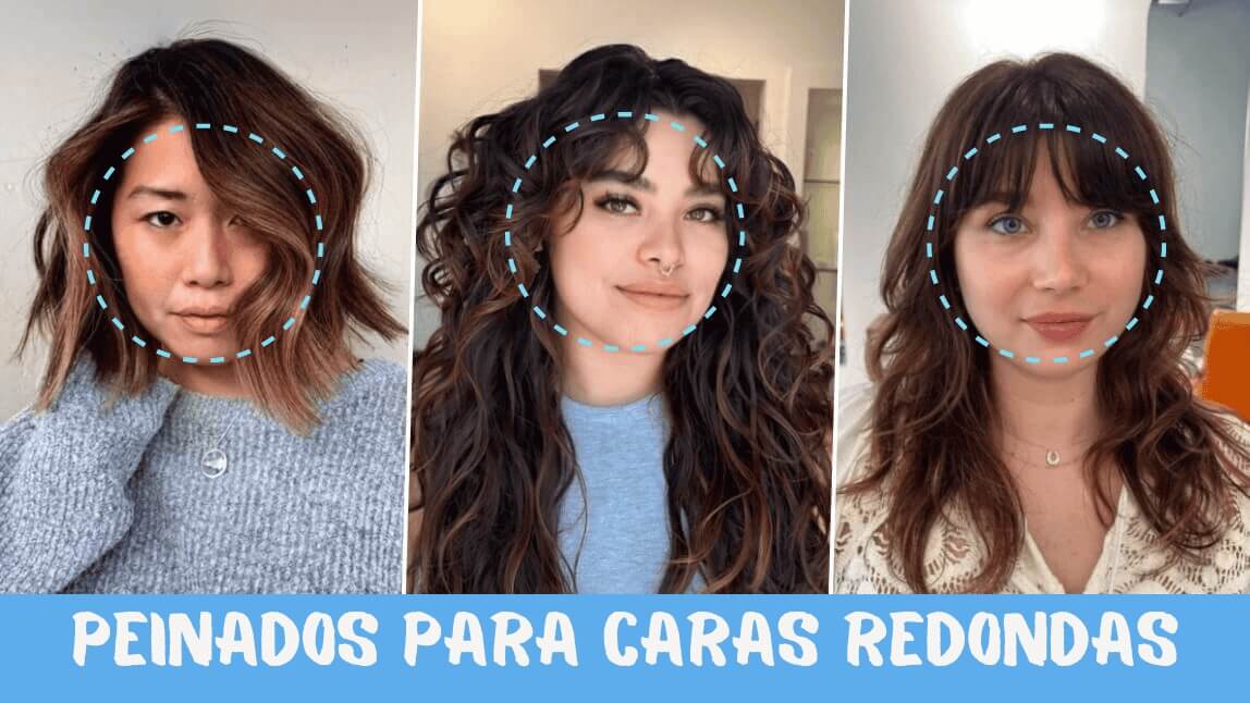 Mejores peinados para cara redonda que nunca pasaran de moda