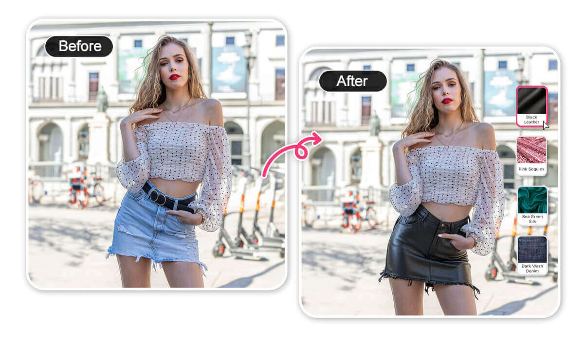 Realistic fabric simulation in virtual try-on Realistic fabric simulation in virtual try-on