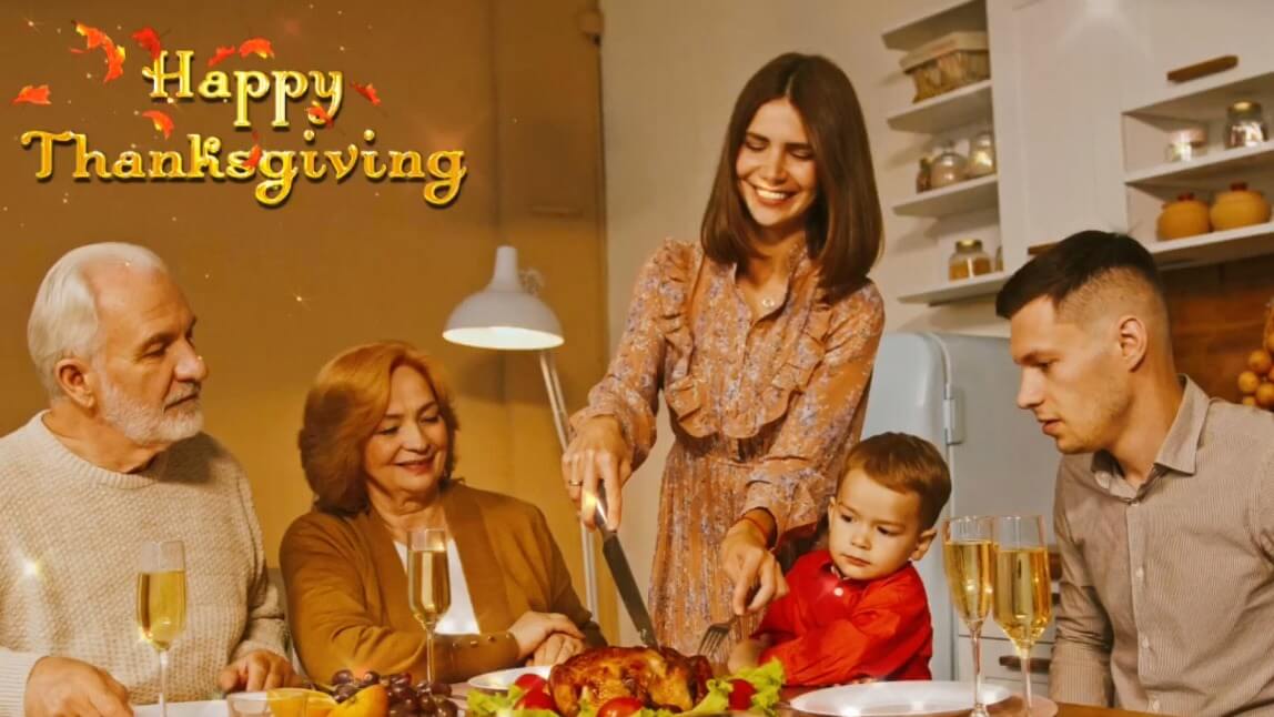 Best Happy Thanksgiving Video Editor & Maker