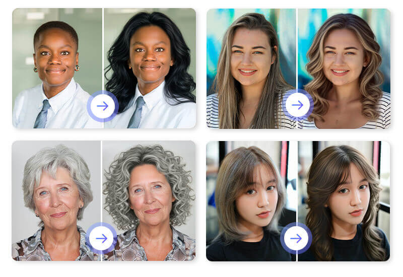 Curly Hair Filter Before and After: What Would I Look Like with a Perm Filter