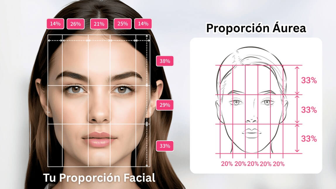 Rostro y Proporción Áurea