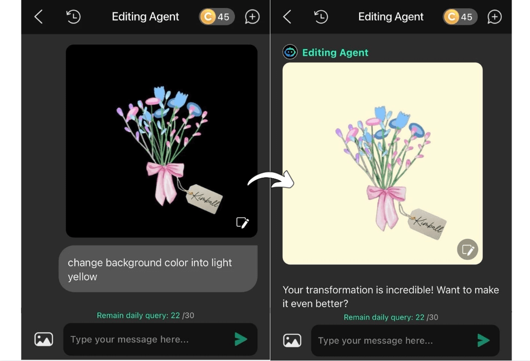 Change Color Directly with A Simple Prompt