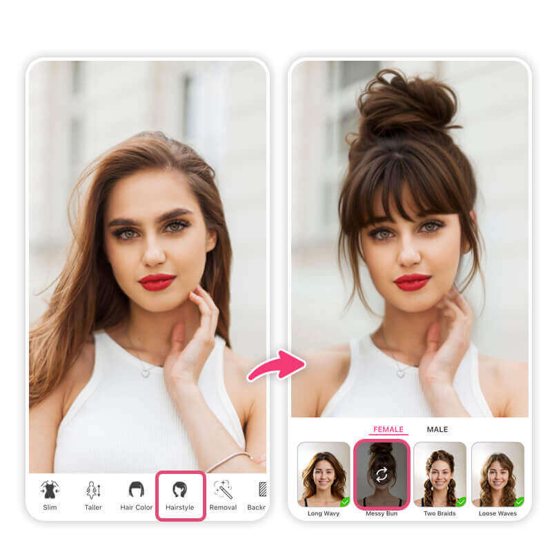 essayer des franges gratuitement
