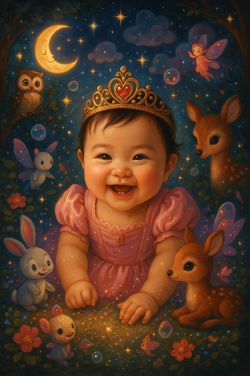 寶寶彌月小卡製作