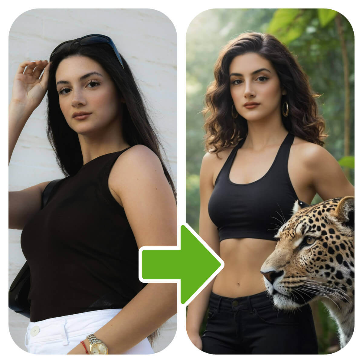 AI per Creare un Corpo Sexy a Partire dal Viso