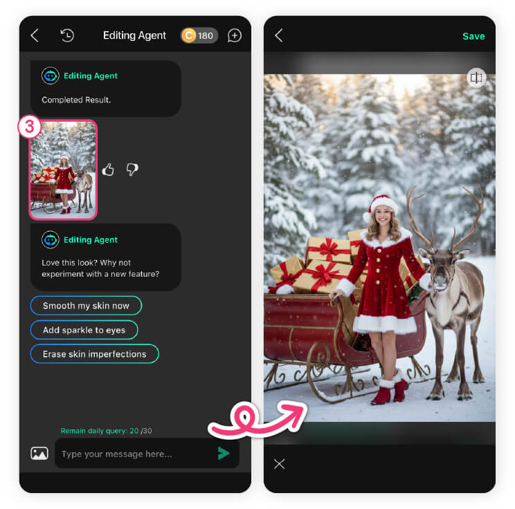 Creating AI Christmas Portraits in YouCam Perfect Creating AI Christmas Portraits in YouCam Perfect