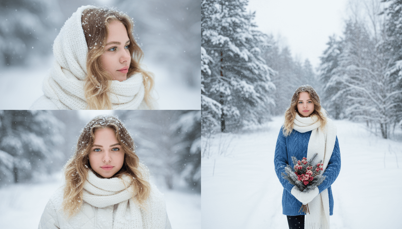 AI Snow Photo with Gemini Nano Banana