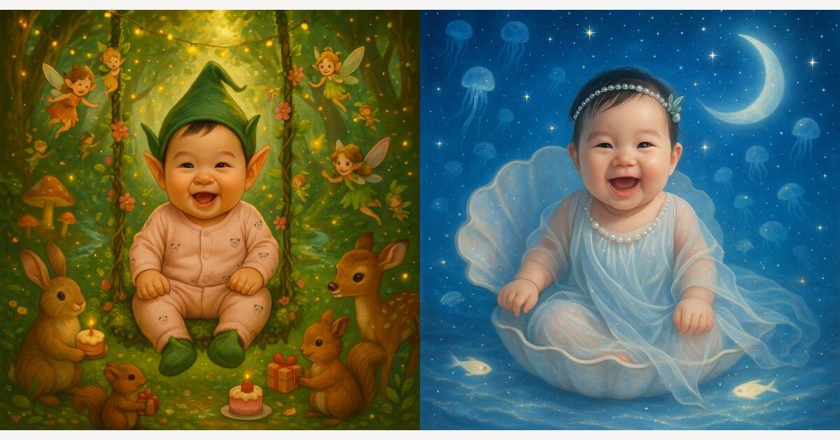 寶寶彌月小卡製作