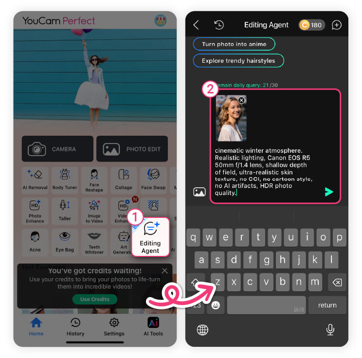 Creating AI Christmas Portraits in YouCam Perfect Creating AI Christmas Portraits in YouCam Perfect