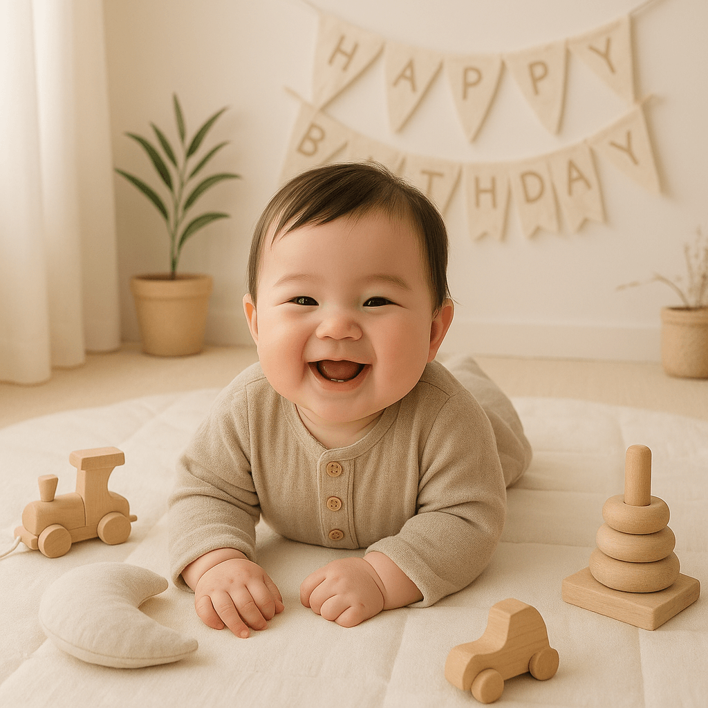 寶寶彌月小卡製作