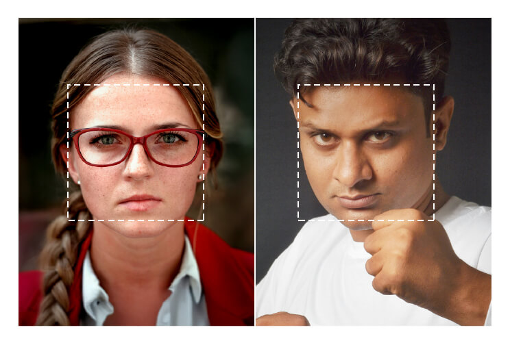 Square Face Shape Square Face Shape