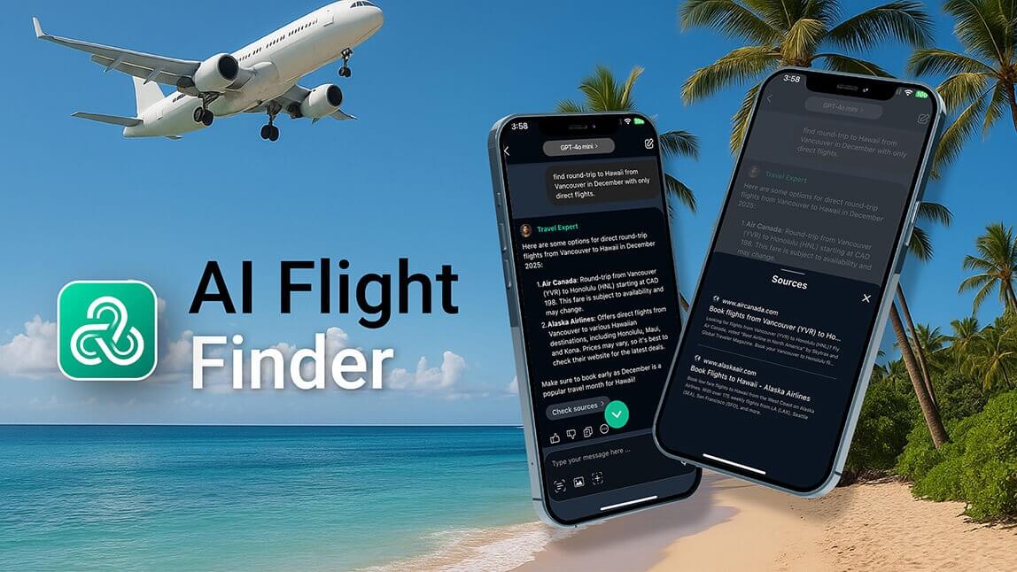 AI Flight Finder: So findest du mit KI den perfekten Flug