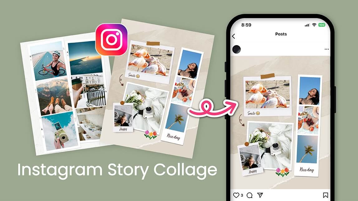 How to Make a Collage on Instagram Story