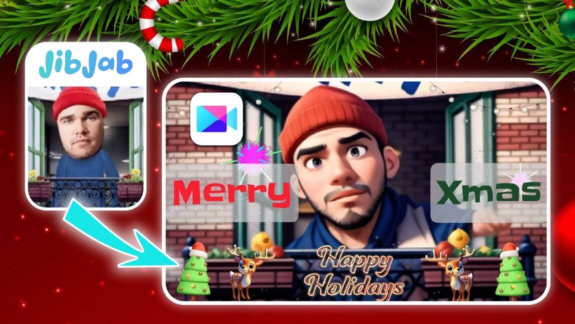 Create free JibJab Christmas card