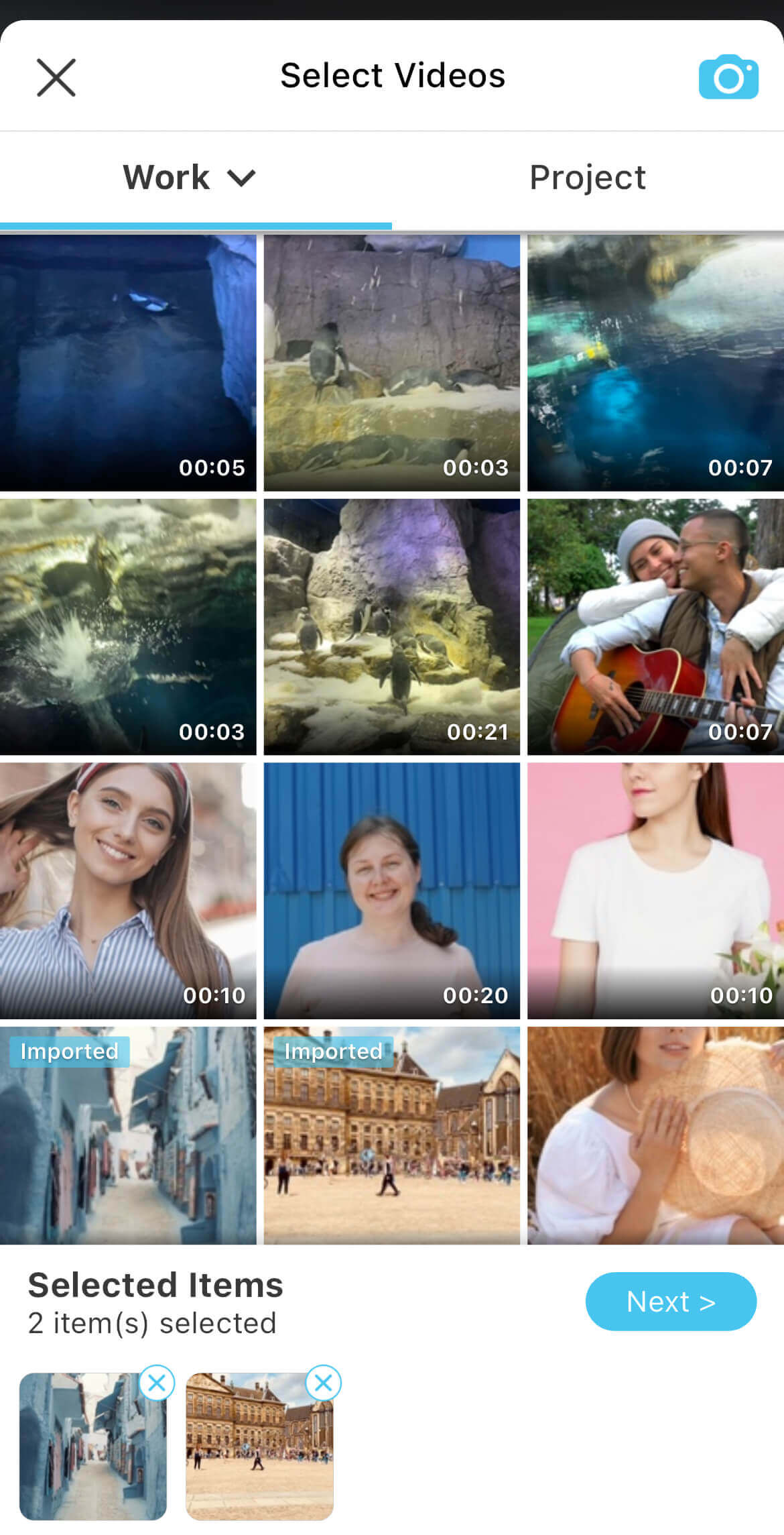 How to combine two videos on iPhone: Select clips in YouCam Video How to combine two videos on iPhone: Select clips in YouCam Video
