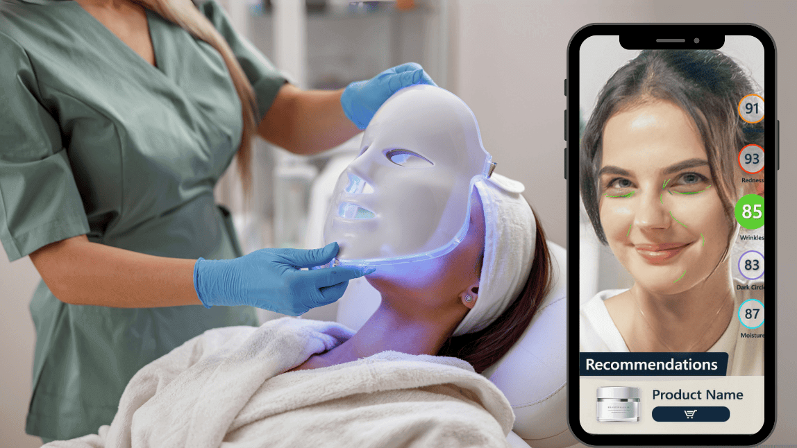 skin tool app with ai