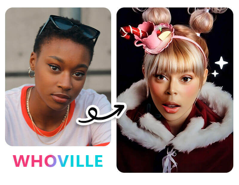 Whoville Filter: Add Whoville Nose Filter to Photo