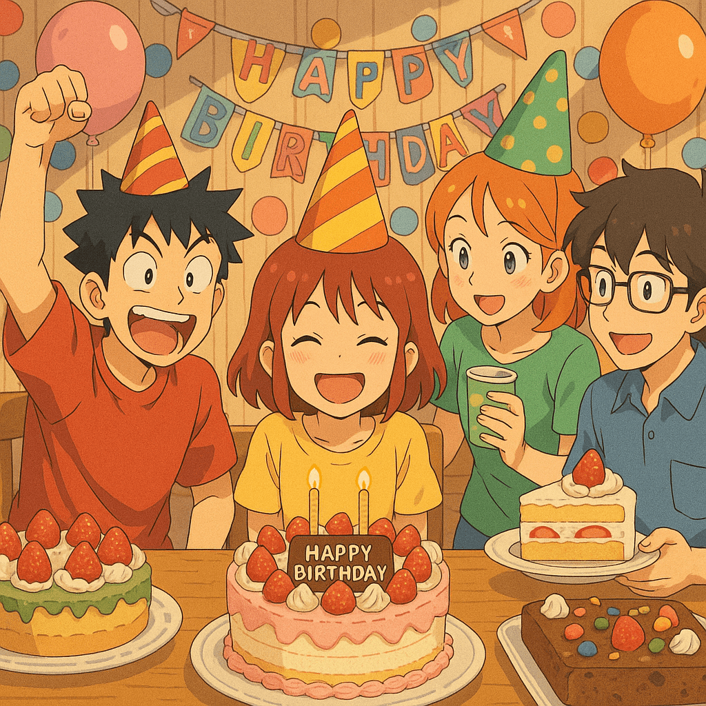 動畫生日快樂圖案 生日祝福語金句-生日卡片製作App-生日快樂圖案免費下載