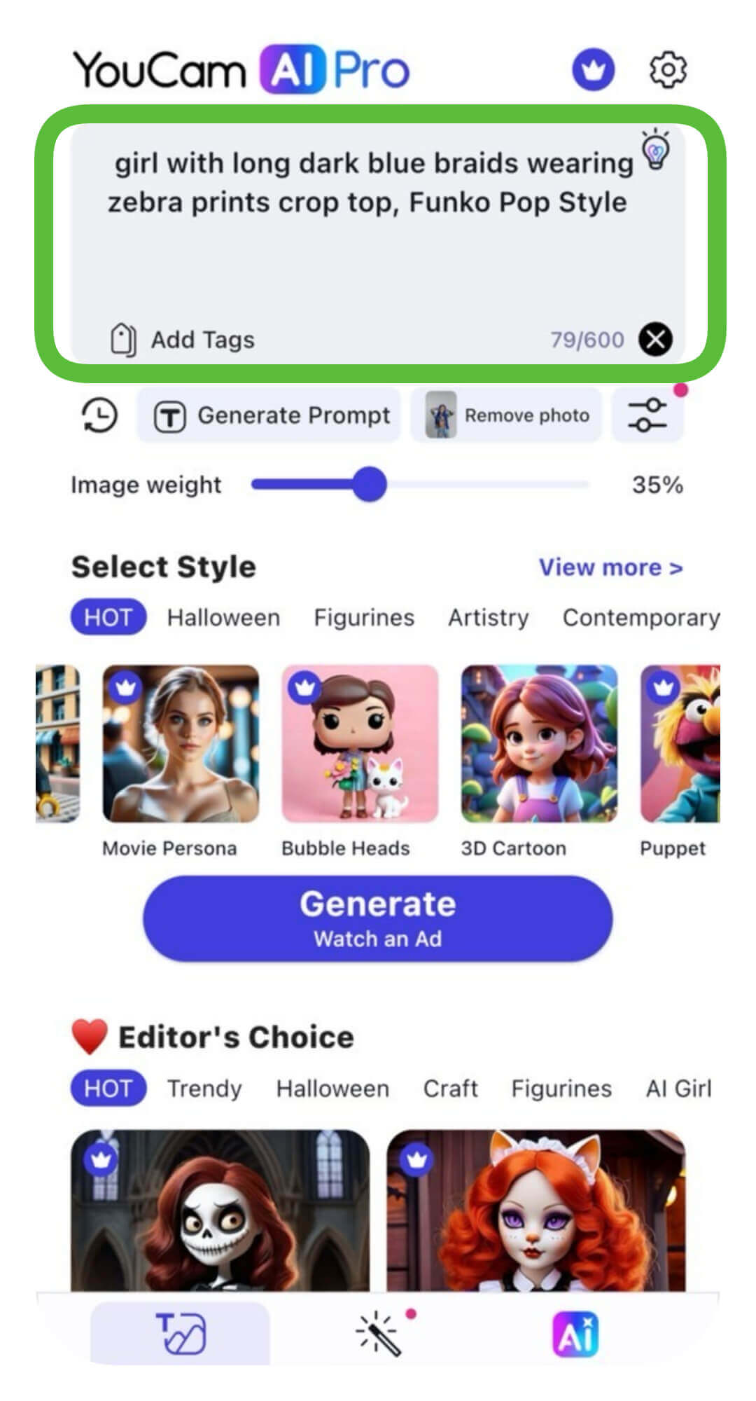 Inserisci Prompt per il Funko Pop Personalizzato Inserisci Prompt per il Funko Pop Personalizzato