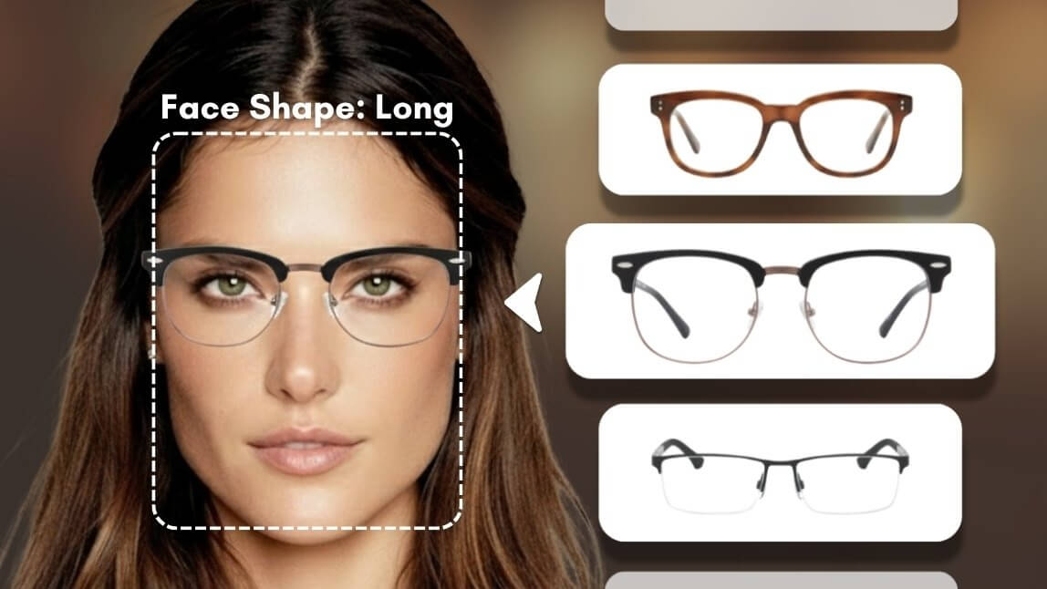 Best Glasses for Oblong Face Shape (Top 10 Styles)