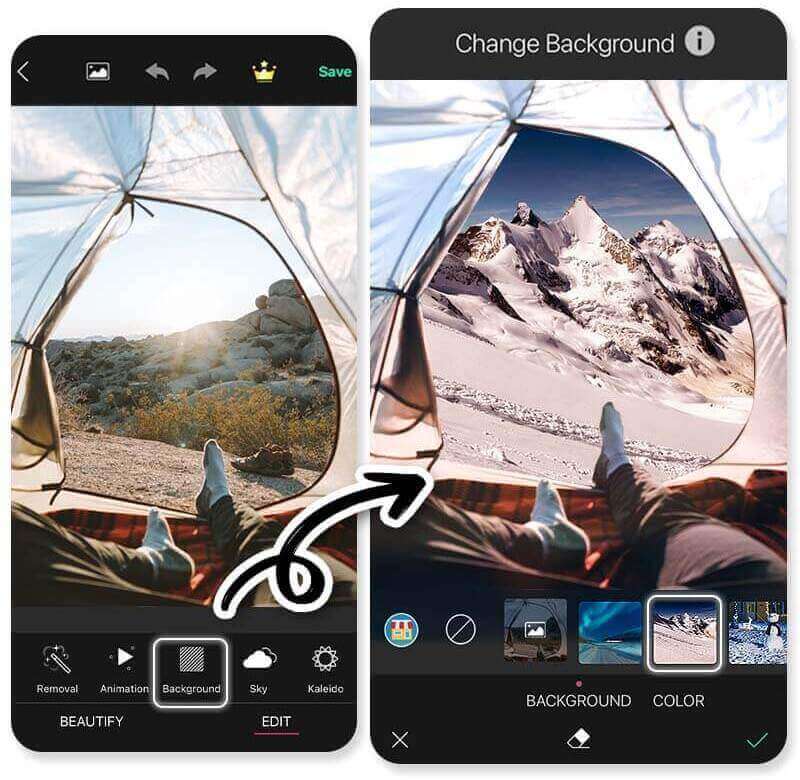 Paisagem de inverno como fundo para foto de natal Paisagem de inverno com montanhas nevadas, um ótimo fundo para foto de natal.
