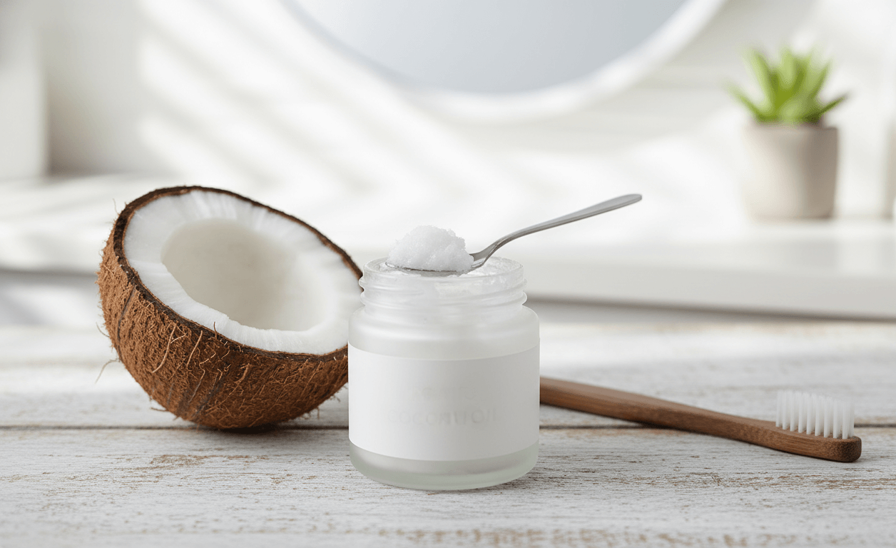 Oil Pulling with Coconut Oil Oil Pulling with Coconut Oil