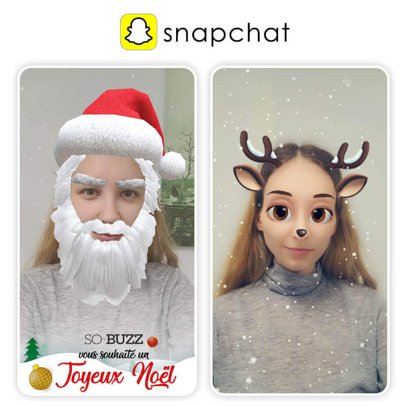 Try Fun Snapchat Christmas filter lenses