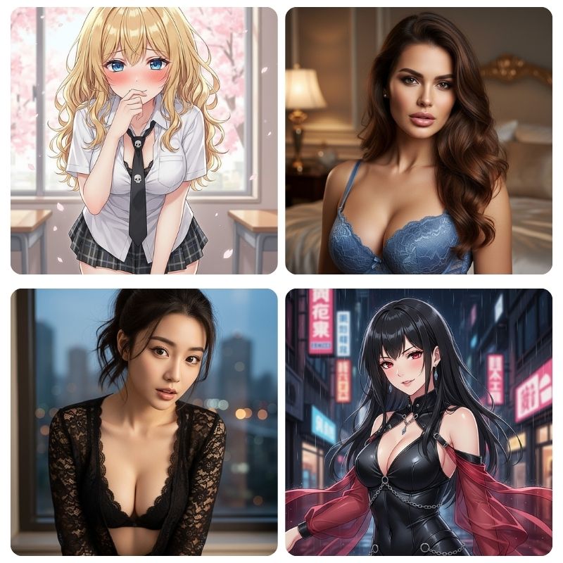 AI girlfriend personnalisée, petite amie IA virtuelle