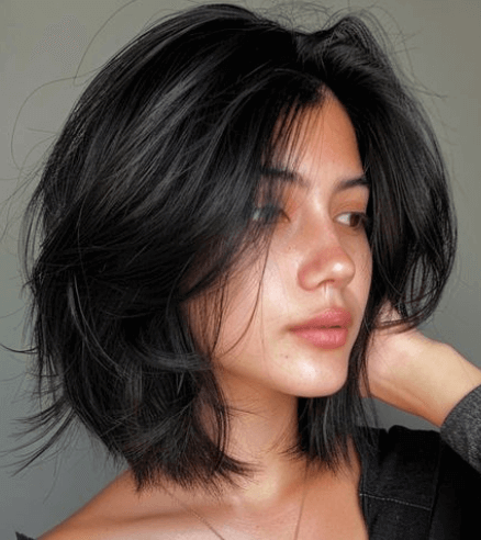 Bob dégradé tendance coupe carré 2025